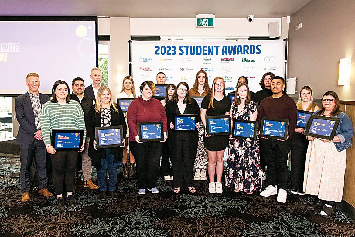 Excellence at college awards night