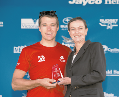 Brenton wins cycling title