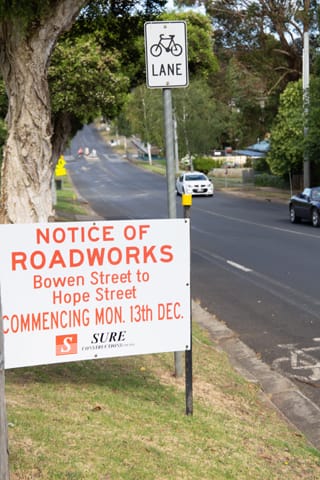 Sutton Street Roadworks- 13.01.2022