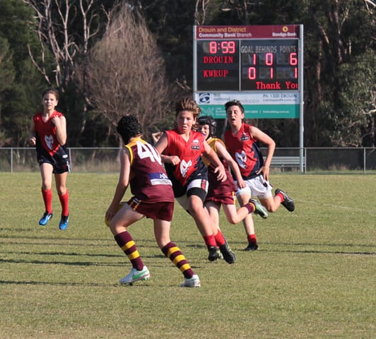 Football Juniors U12s Drouin Maroon Vs. Koo Wee Rup - 01.05.2021 