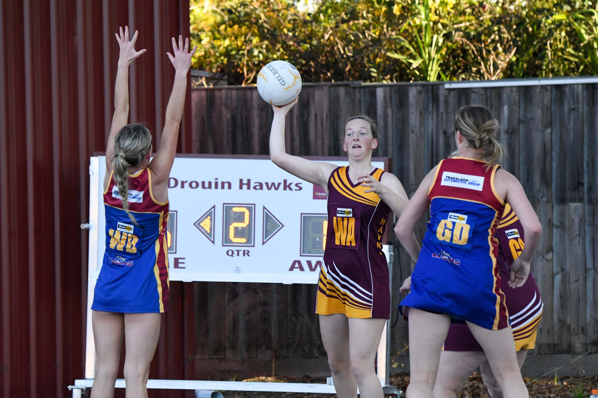 Netball GFNL A Grade Drouin Vs. Moe Q2 - 21.05.2022