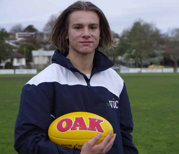 Caleb makes selection