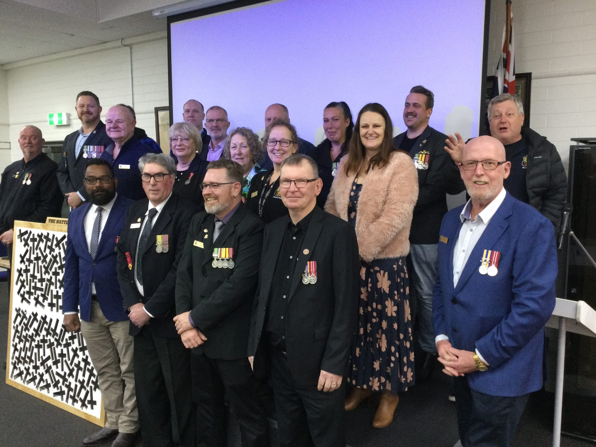 Special ex-service commemoration