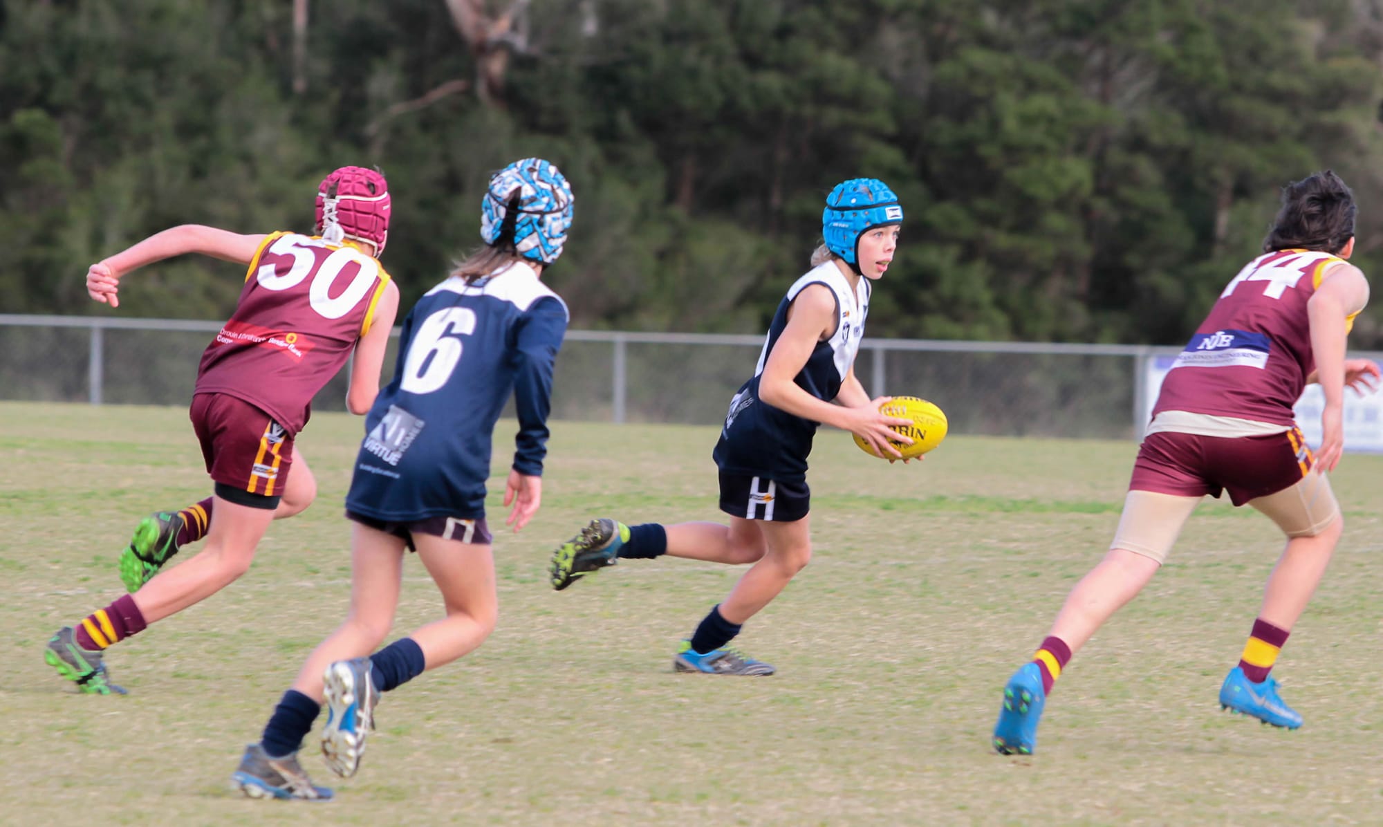 Football (U12's) Drouin Maroons Vs. Blues - 25.06.2022
