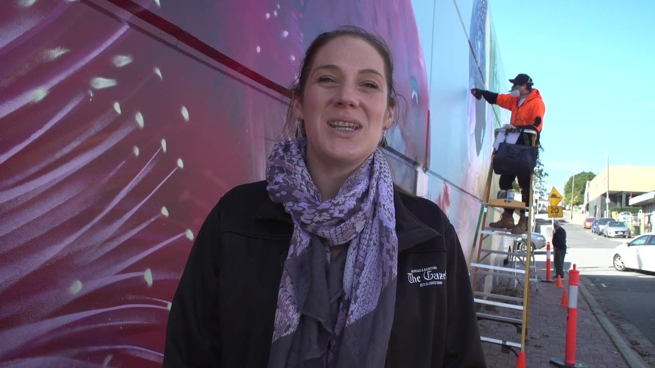 New mural painted in Drouin