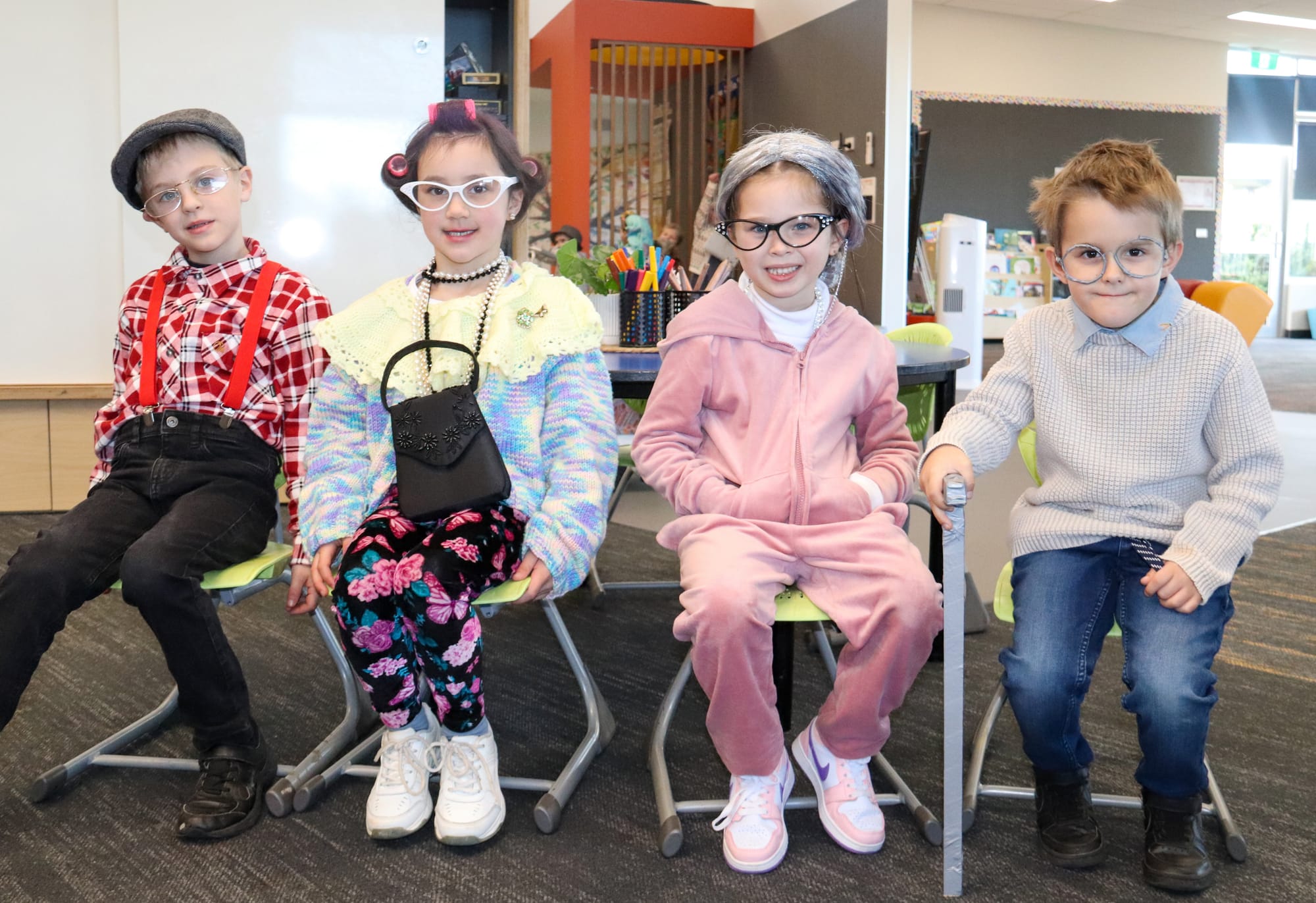 Lachlan, Esmeralda, Grace and Cooper