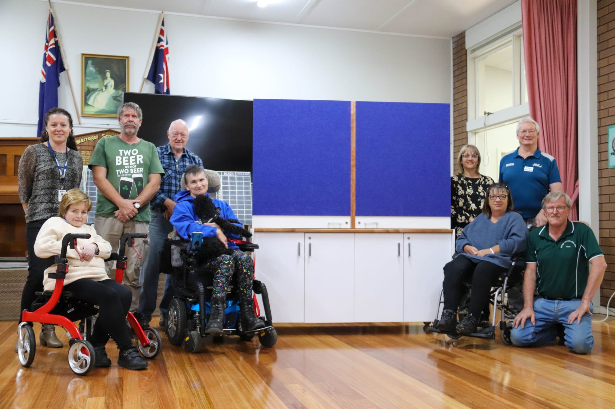 Customised TV for support groups