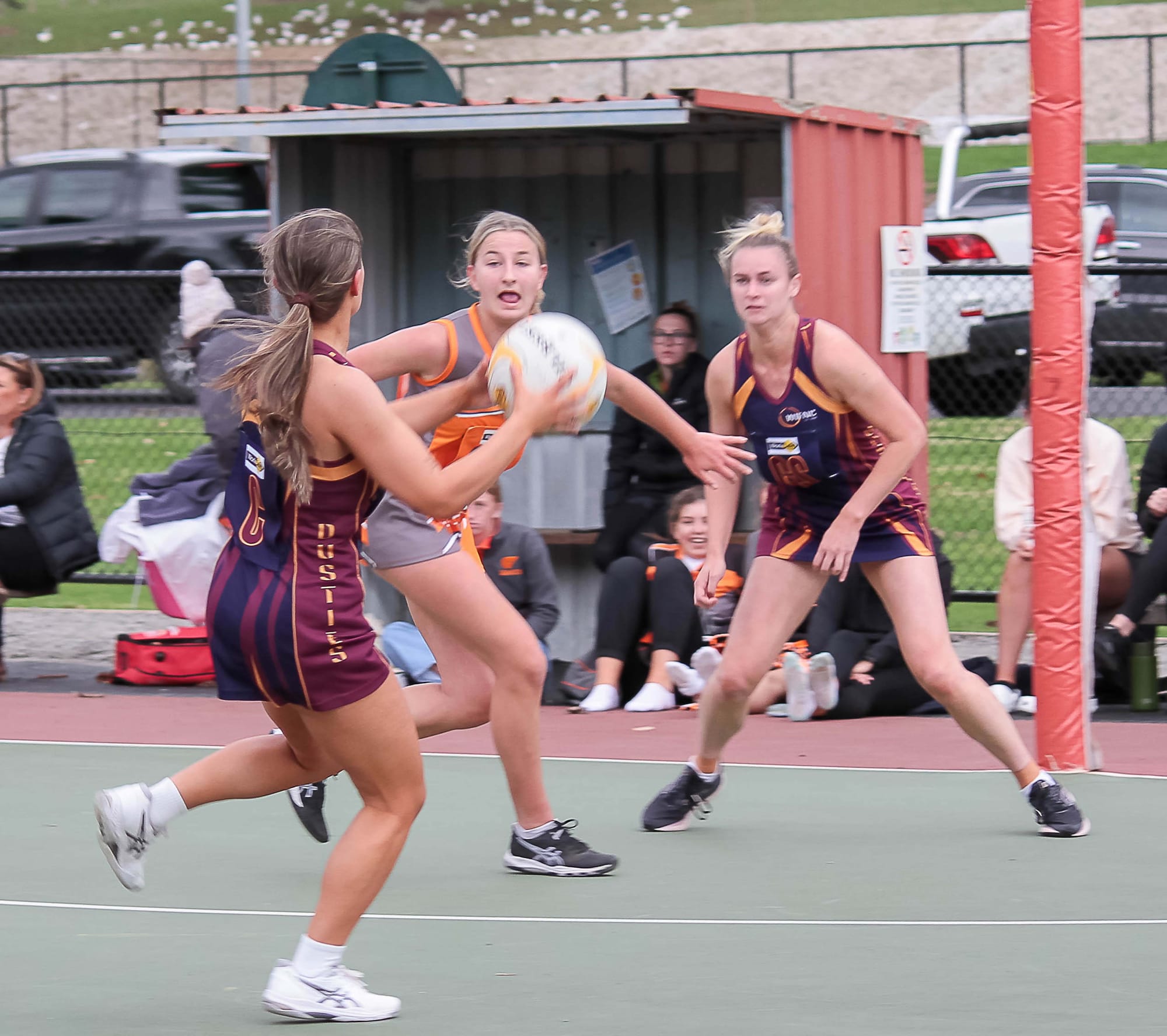 Netball B Grade Dusties Vs. Korumburra - 30.04.2022