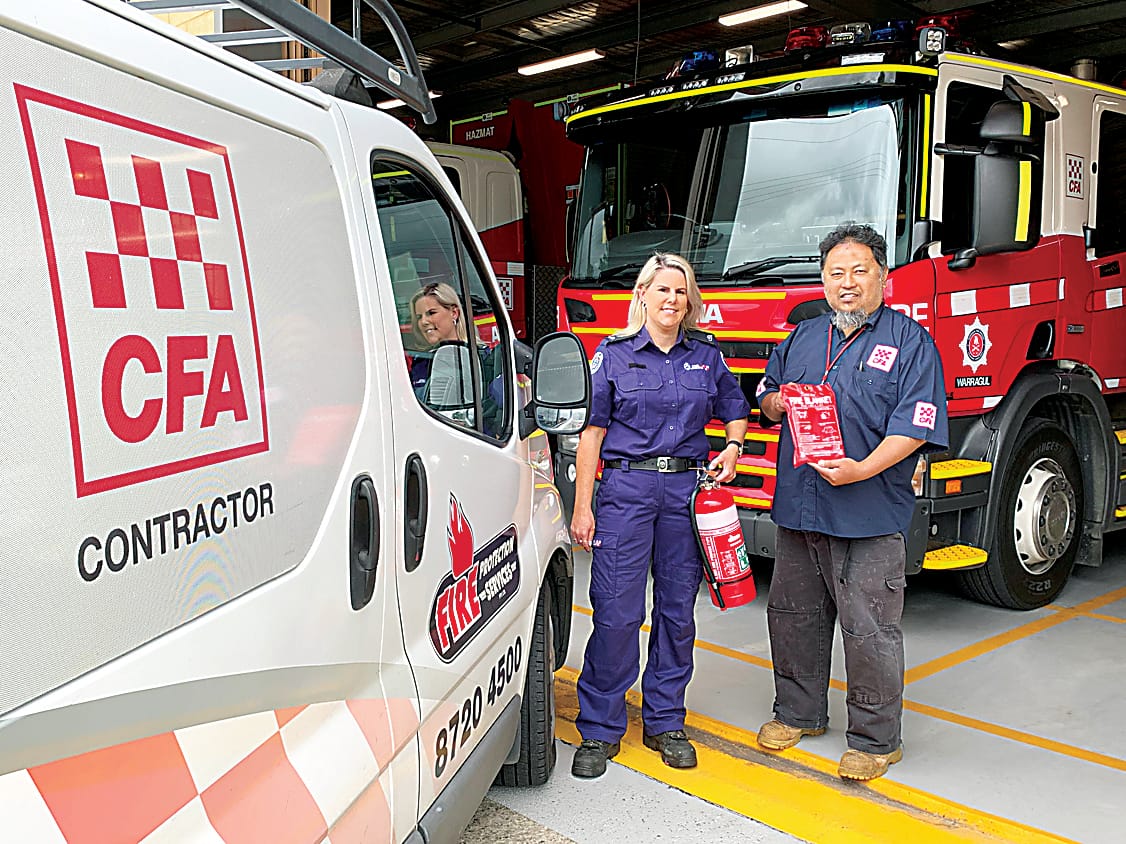 CFA's fire equipment checks for businesses