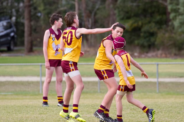 Football WGJFL (U14's) Drouin Gold Vs. Warragul Blues - 05.06.2021 