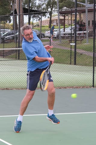 Tennis Grand Finals Seniors Warragul Vs. Hallora - 28.03.21 - MENS DOUBLES RND 2 