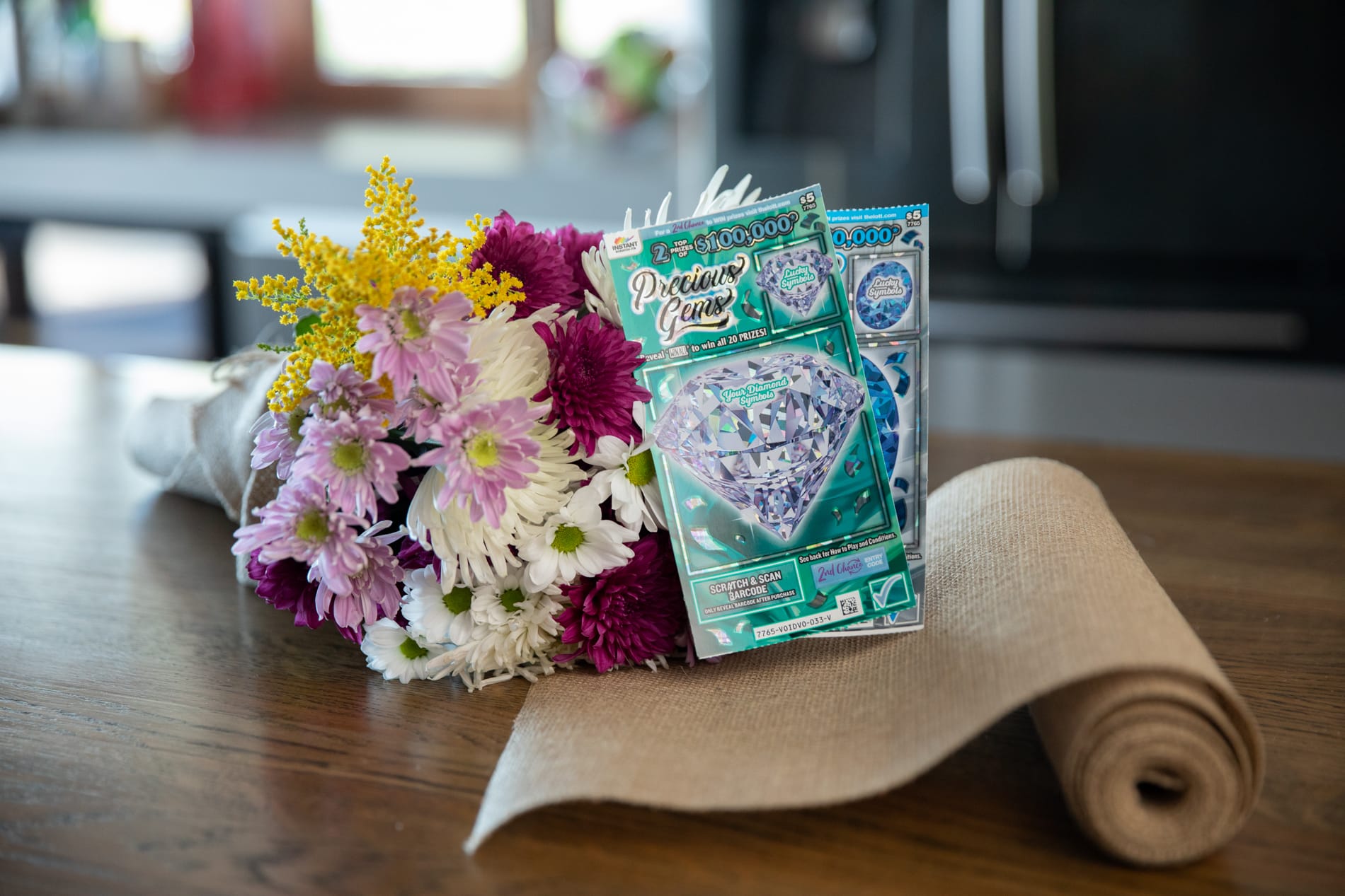 “I’m rich, I’m rich”