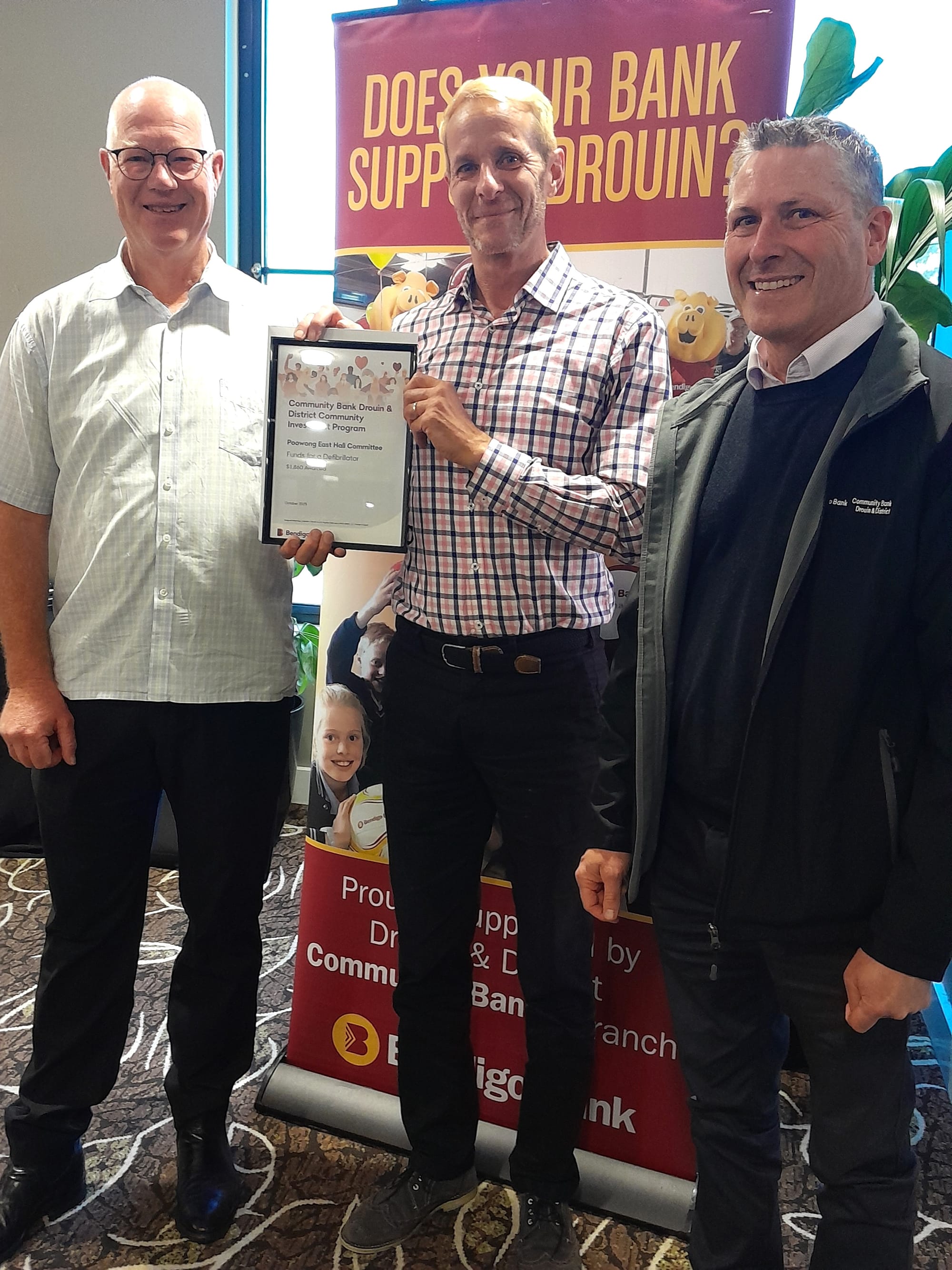 Bank continues to support community