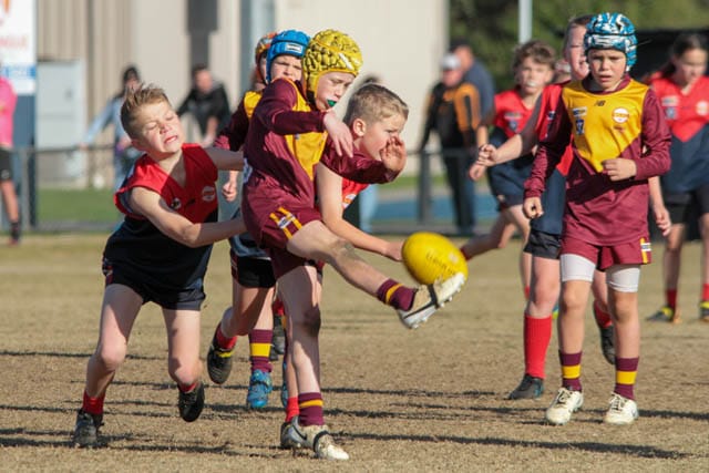 Football Juniors (U10's) - Drouin Maroon Vs. Koo Wee Rup - 18.08.2024
