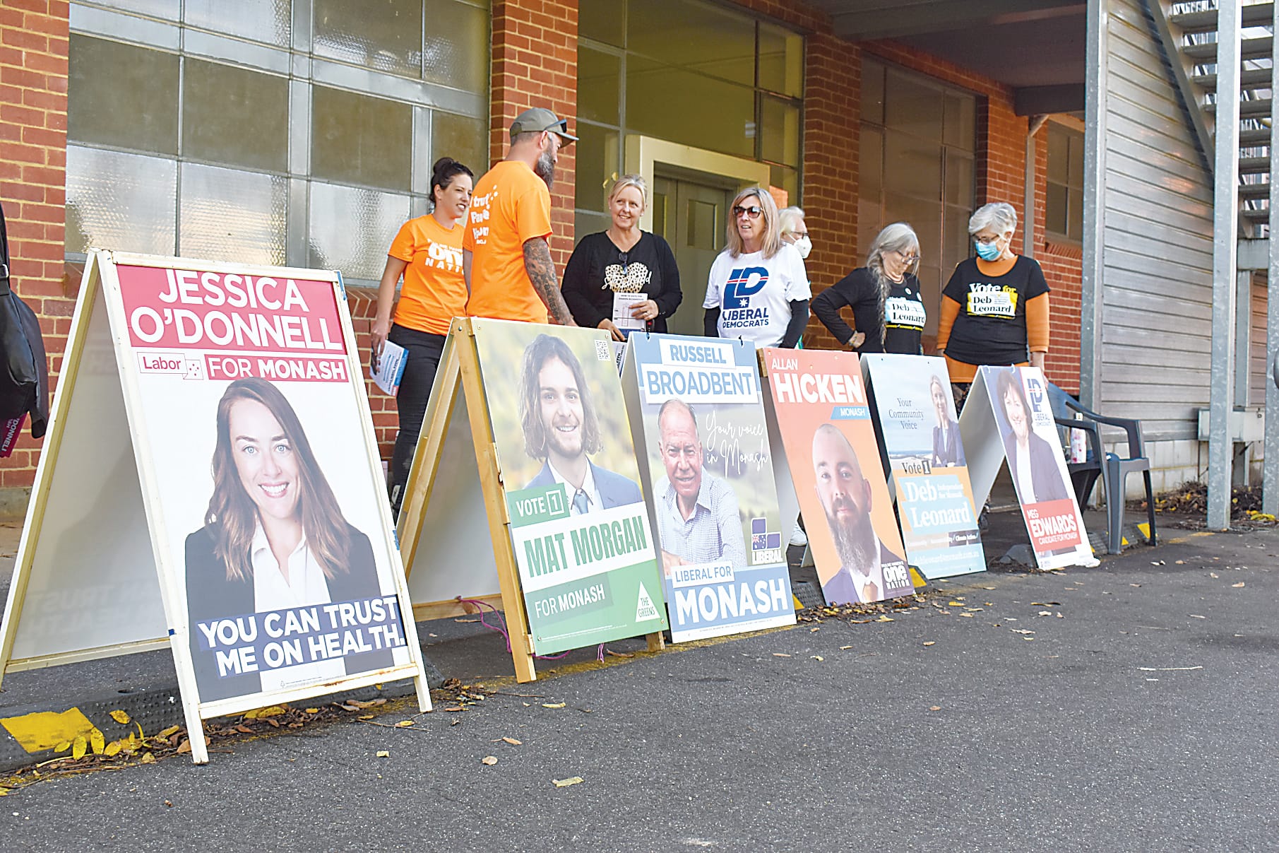 Clear voting trend at Monash polling booths