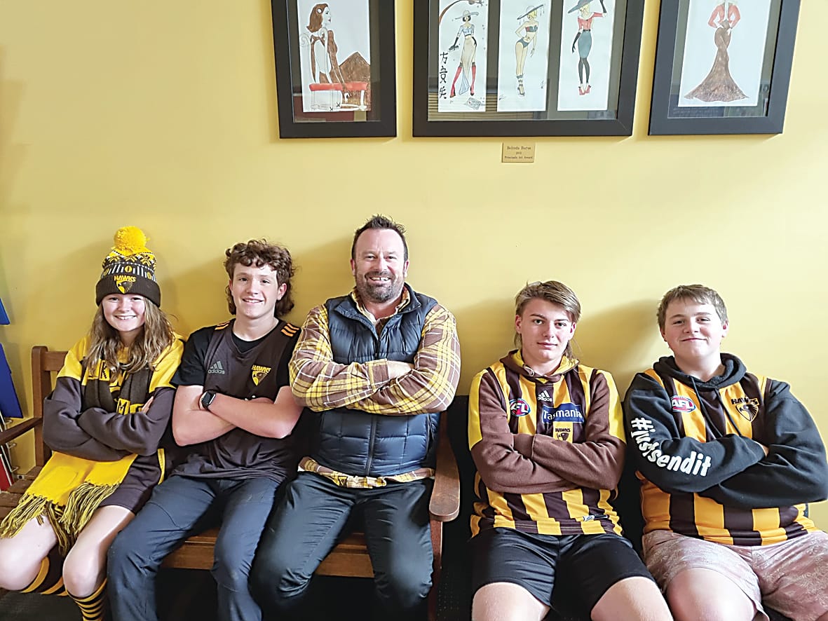 Footy rivalries at school