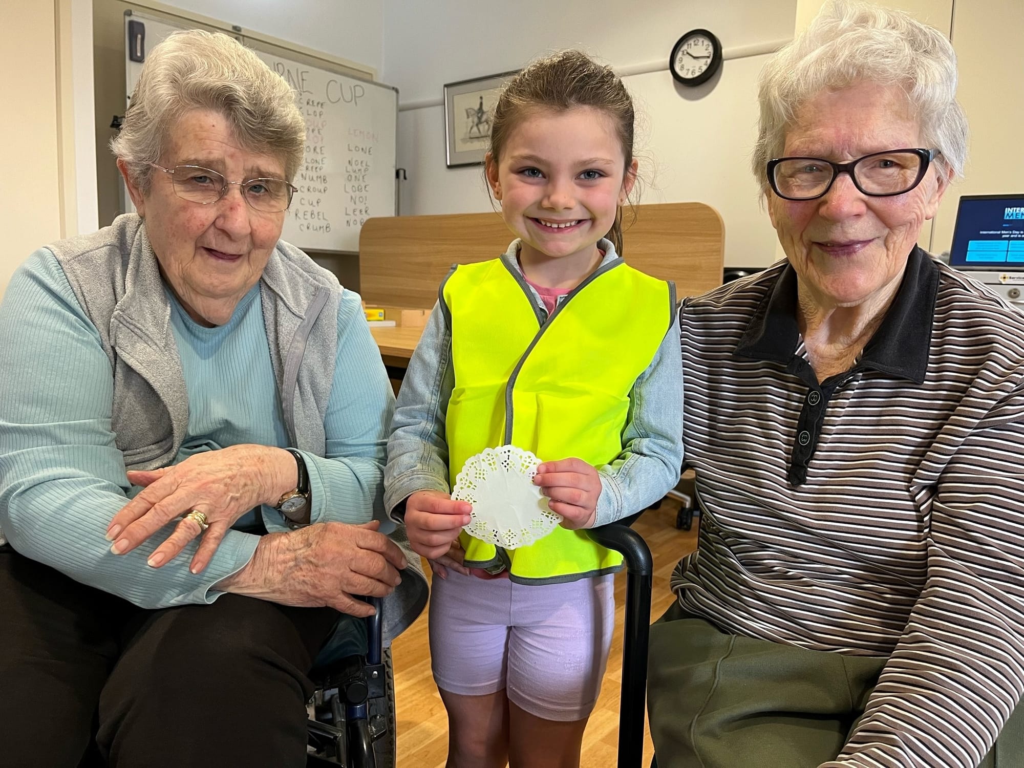 Littlies visit Andrews House