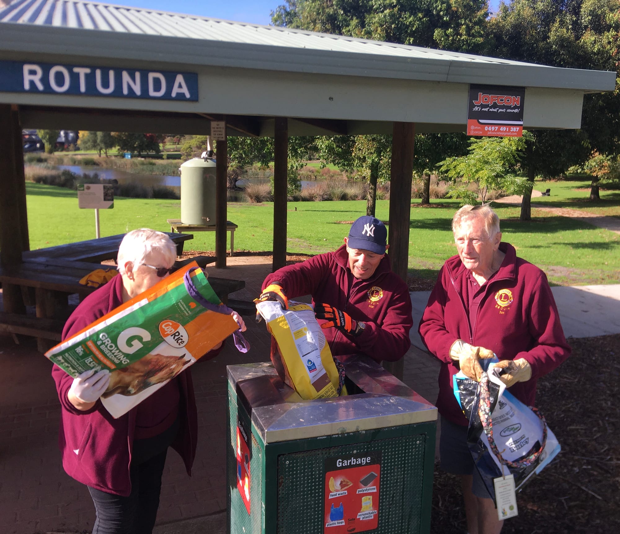 Autumn clean up success