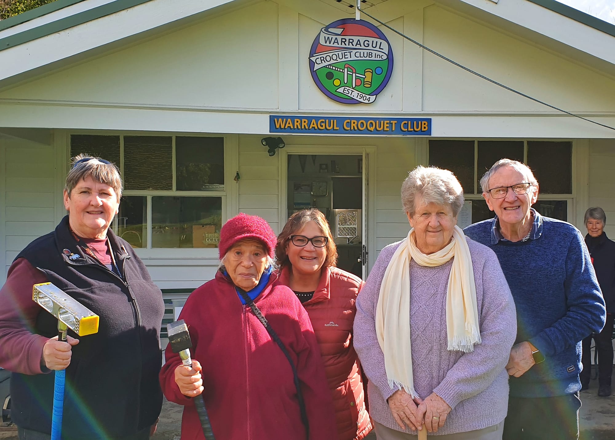 A day out at Warragul Croquet Club