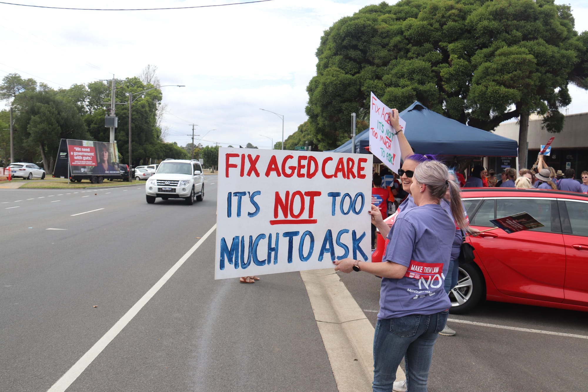 Nurse rally - 08.03.2022