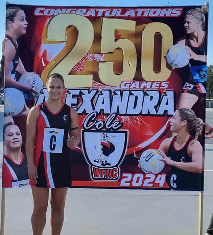 Netball GFNL A Grade 2nd QTR - Warragul Vs. Drouin - 21.04.2024