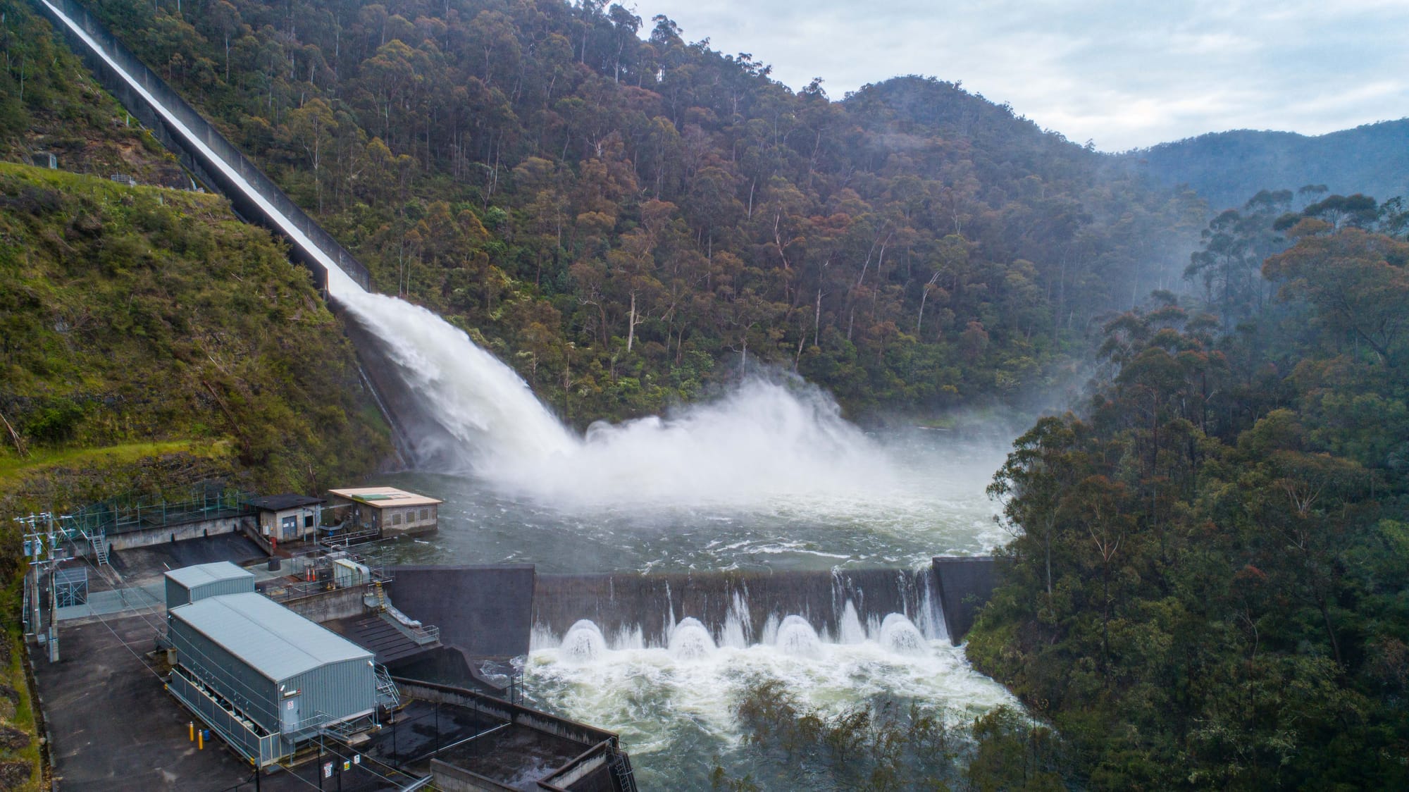 Thomson Dam Spillway - 05.11.2022