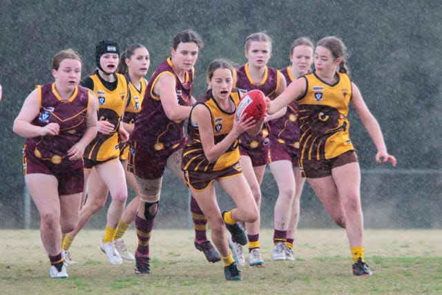Footabll Youth Girls - Drouin Hawks Vs. Warranor - 28.07.2024