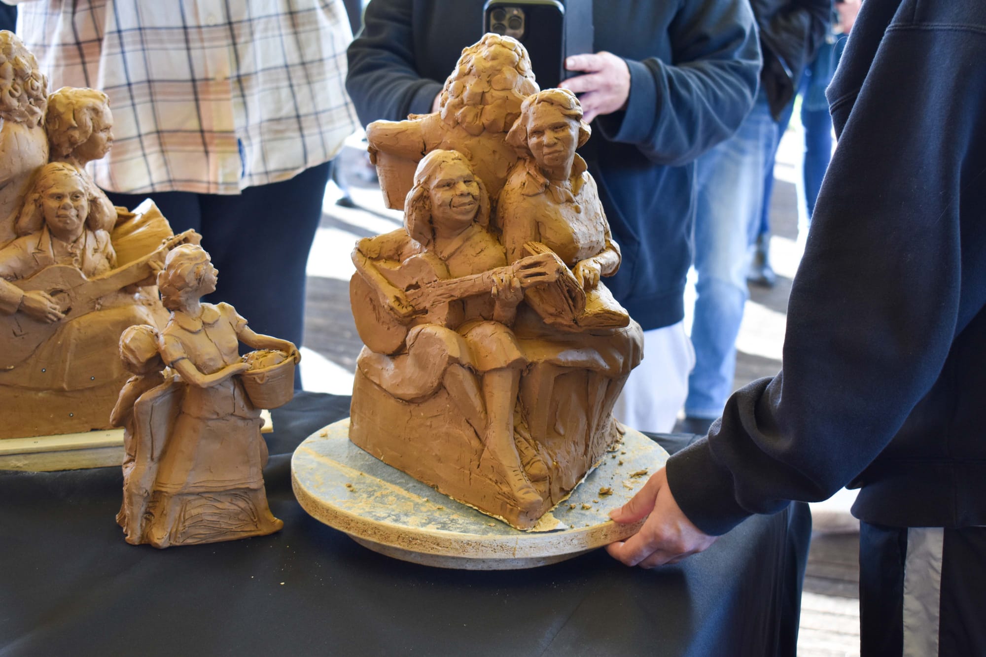 Three Kurnai Women Sculpture - 31.05.2022