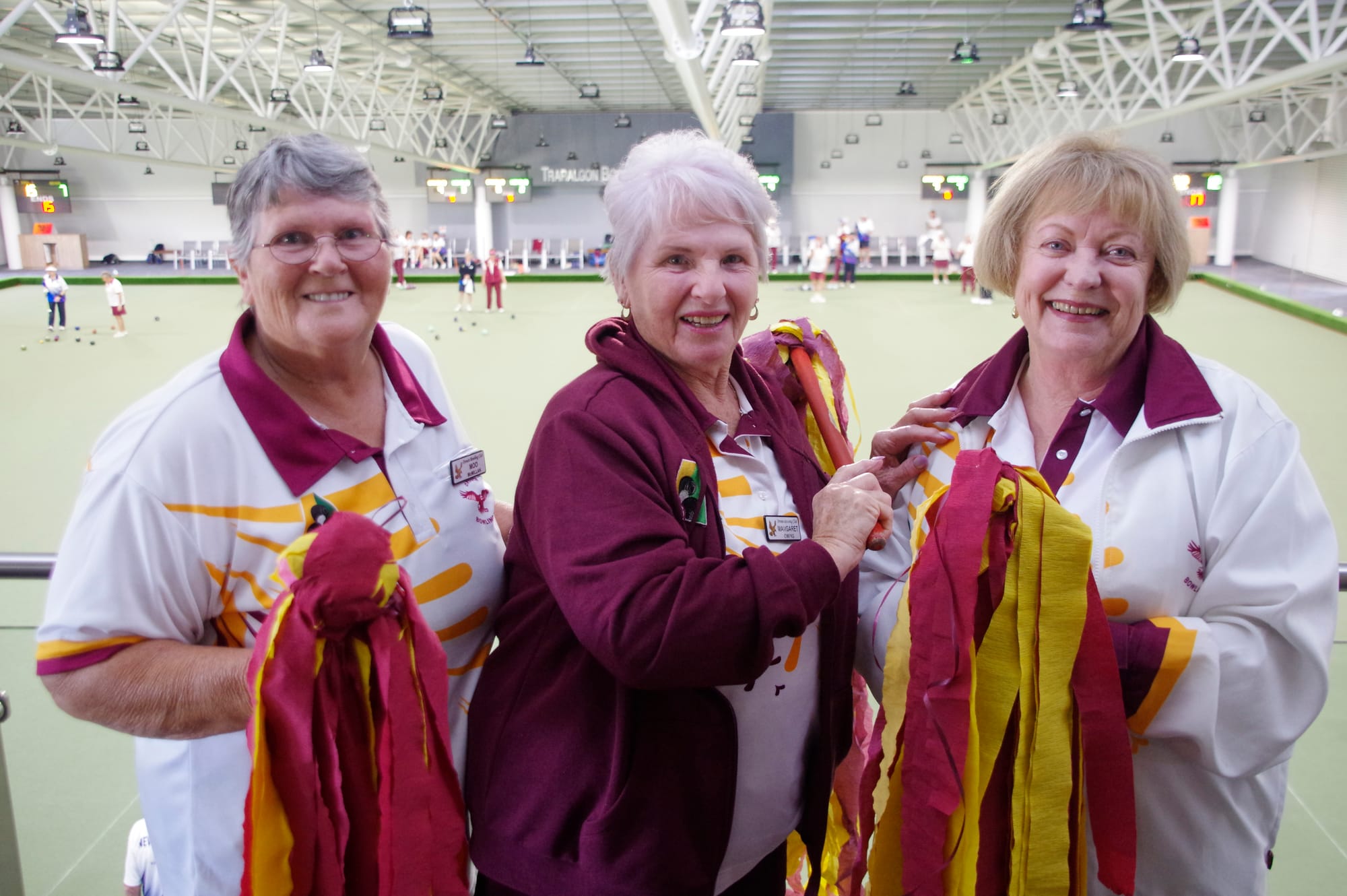 Bowls celebrations