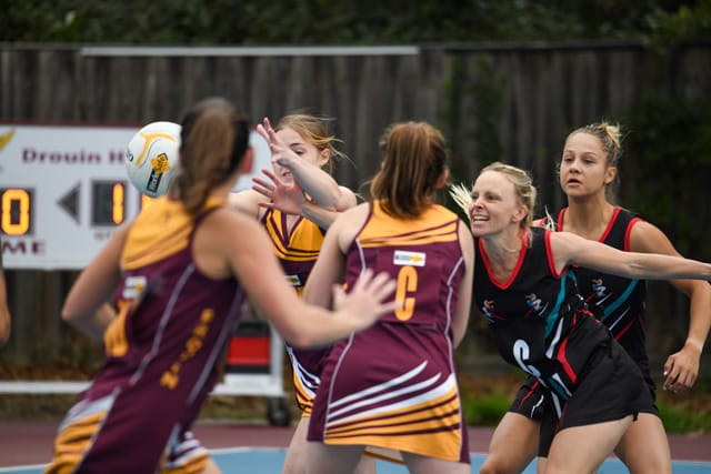 Netball- Drouin Vs Warragul (A Grade) 18-04-21 