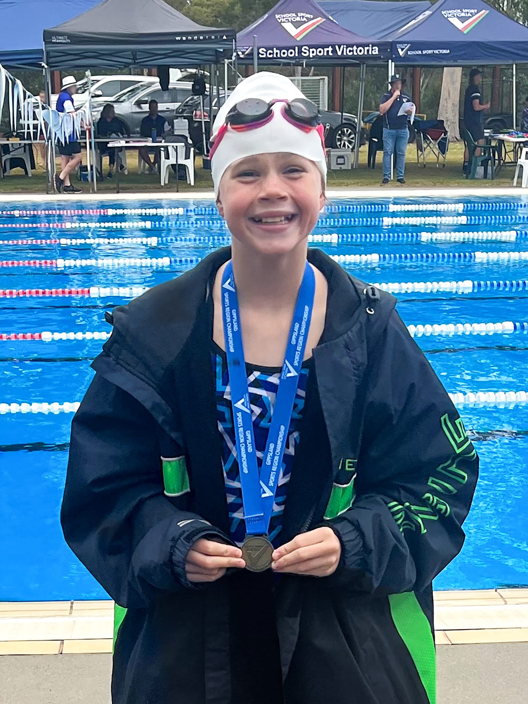 Swimming success for speedy Sasha