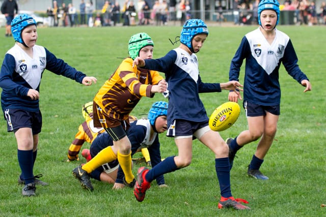 Football SE Juniors U10s Blues v Warranor - 24042021 