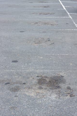 Pot Holes Woolies Carpark - 10.02.2022