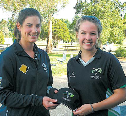 Cassie plays national cricket