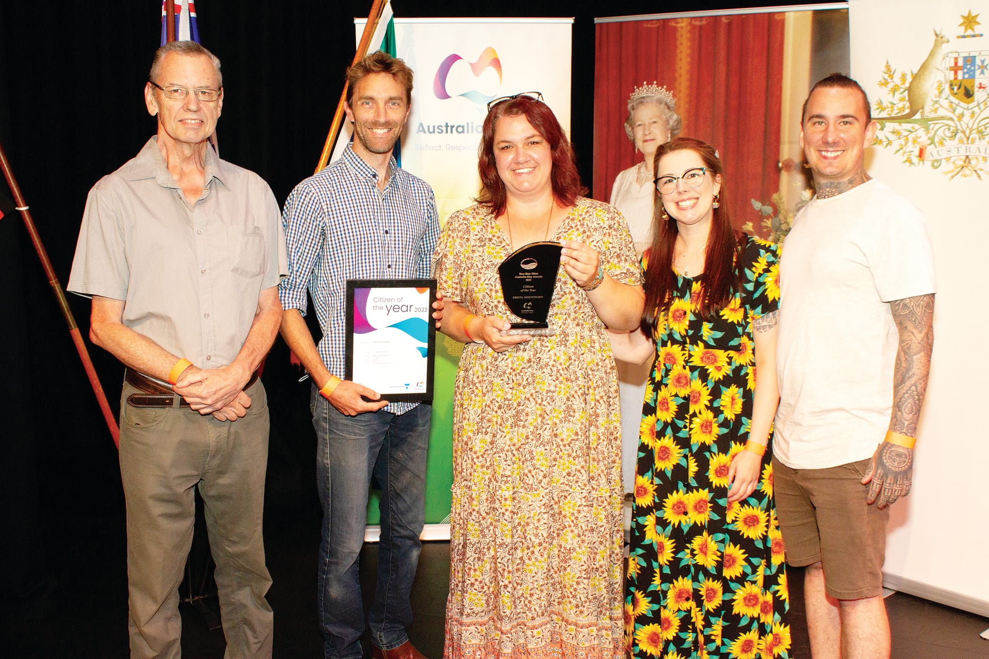 Krista awarded Baw Baw Citizen of the Year on Australia Day