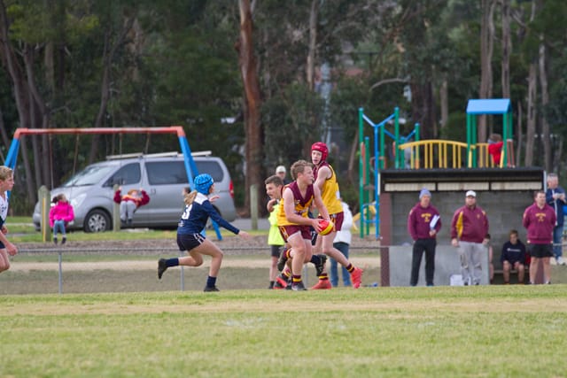 Football WGJFL (U14's) Drouin Gold Vs. Warragul Blues - 05.06.2021 
