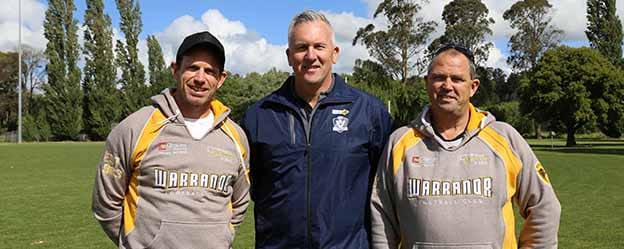 Warranor’s Duncan Ireland named junior footy coach of the year
