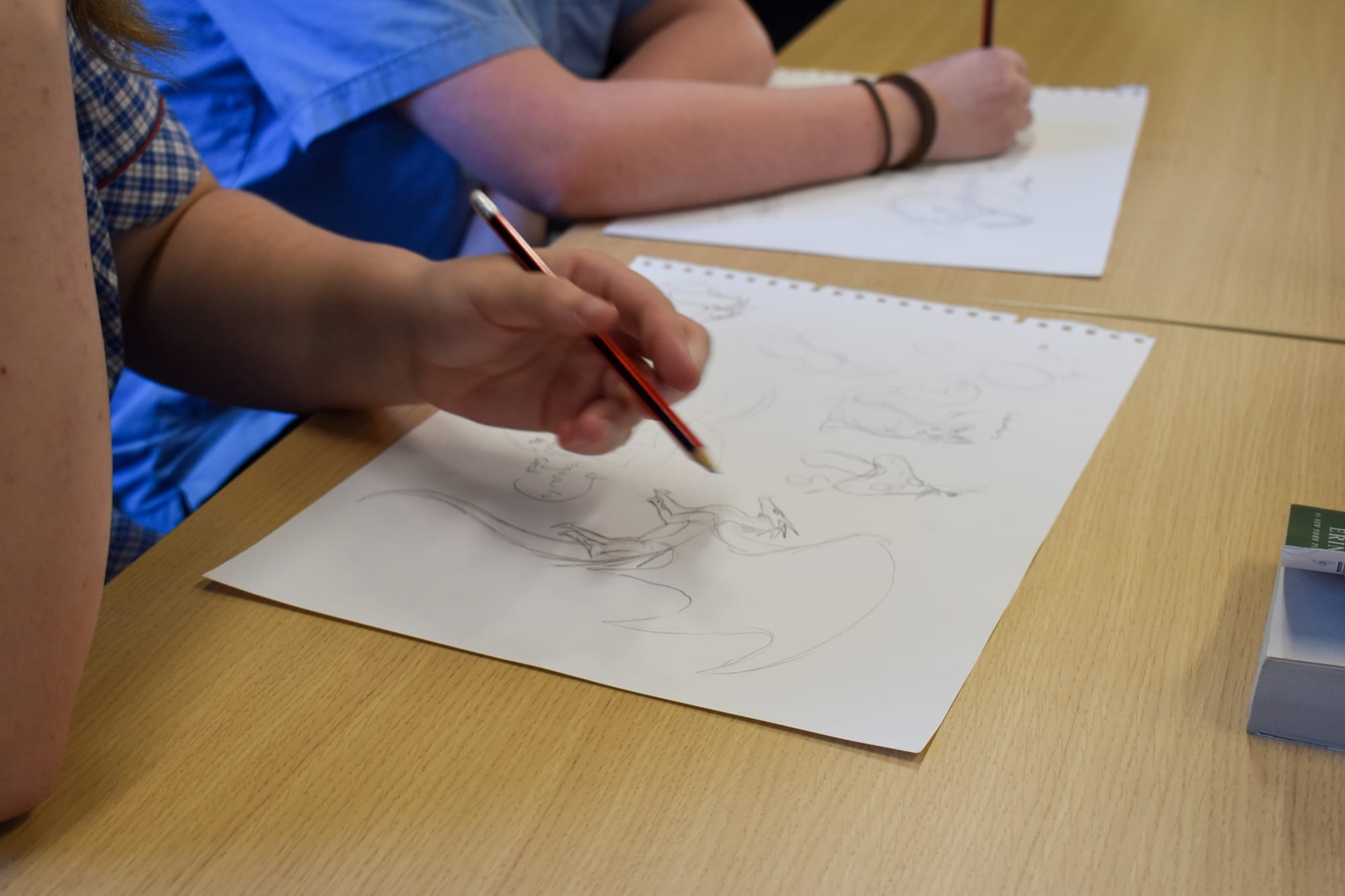 Students collaborate for Drouin Library mural