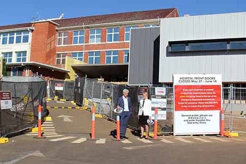 Alternative hospital entry