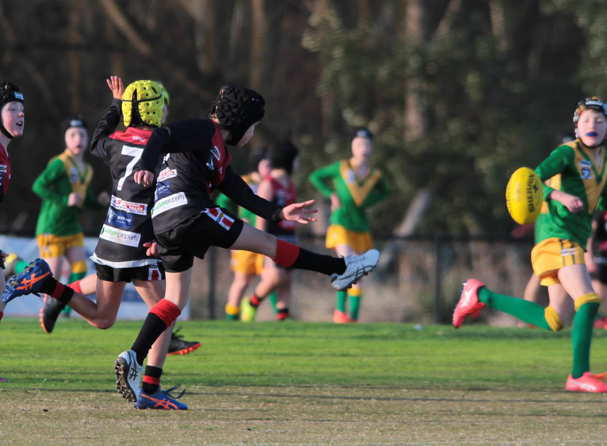 Football Juniors (10's) Warragul Vs. Garfield - 04.06.2022