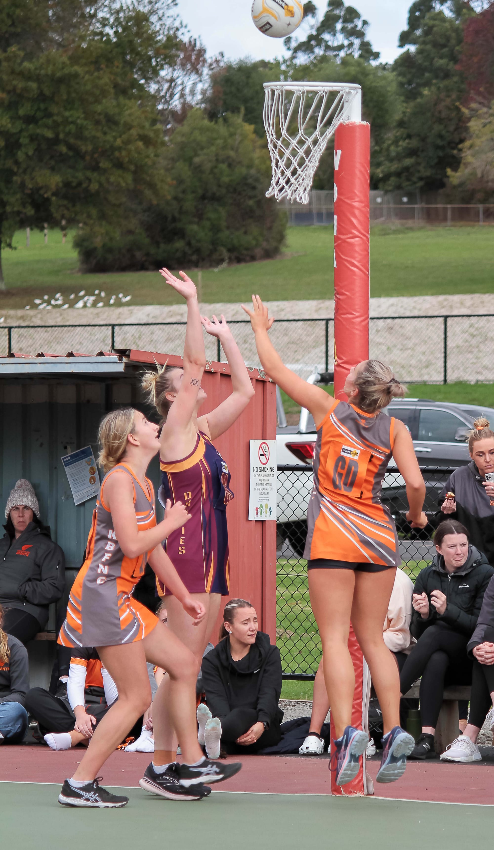 Netball B Grade Dusties Vs. Korumburra - 30.04.2022