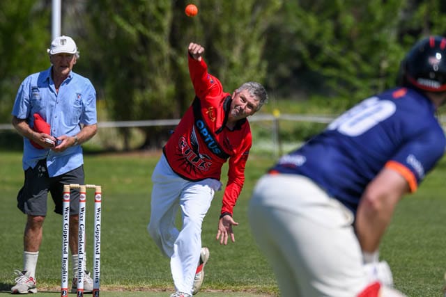 Cricket- Warragul Intraclub practice match 03-10-2020