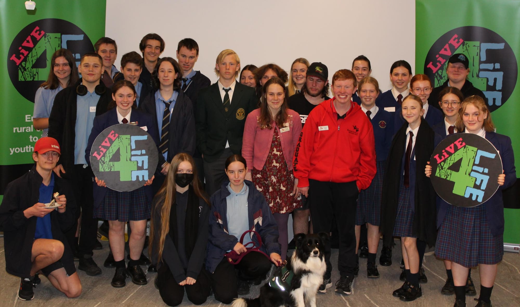 New inductees to Baw Baw Live4Life crew