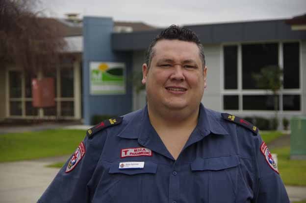 Paramedic provides support