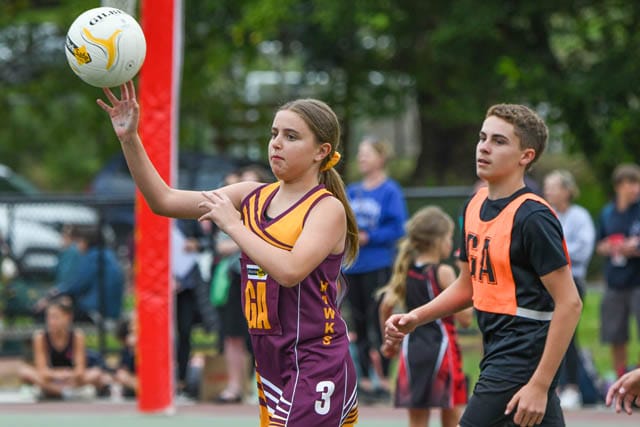 Netball Monday Night (U13's) - Drouin Hawks Vs. Flames - 06.02.2024