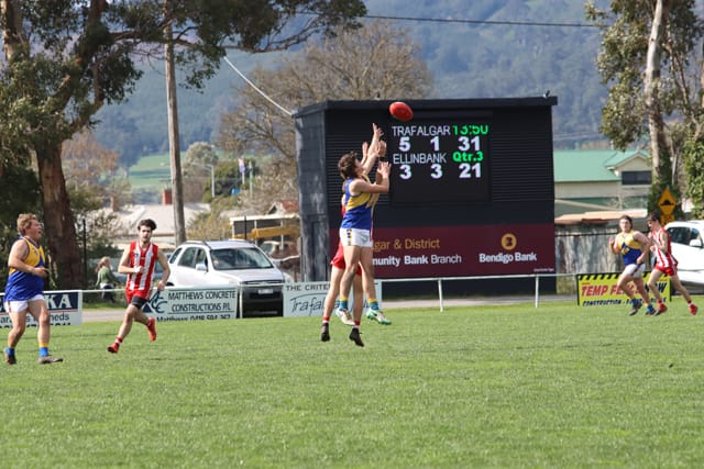 Football EDFL (U18.5's) Trafalgar Vs. Ellinbank - 14.08.2021 