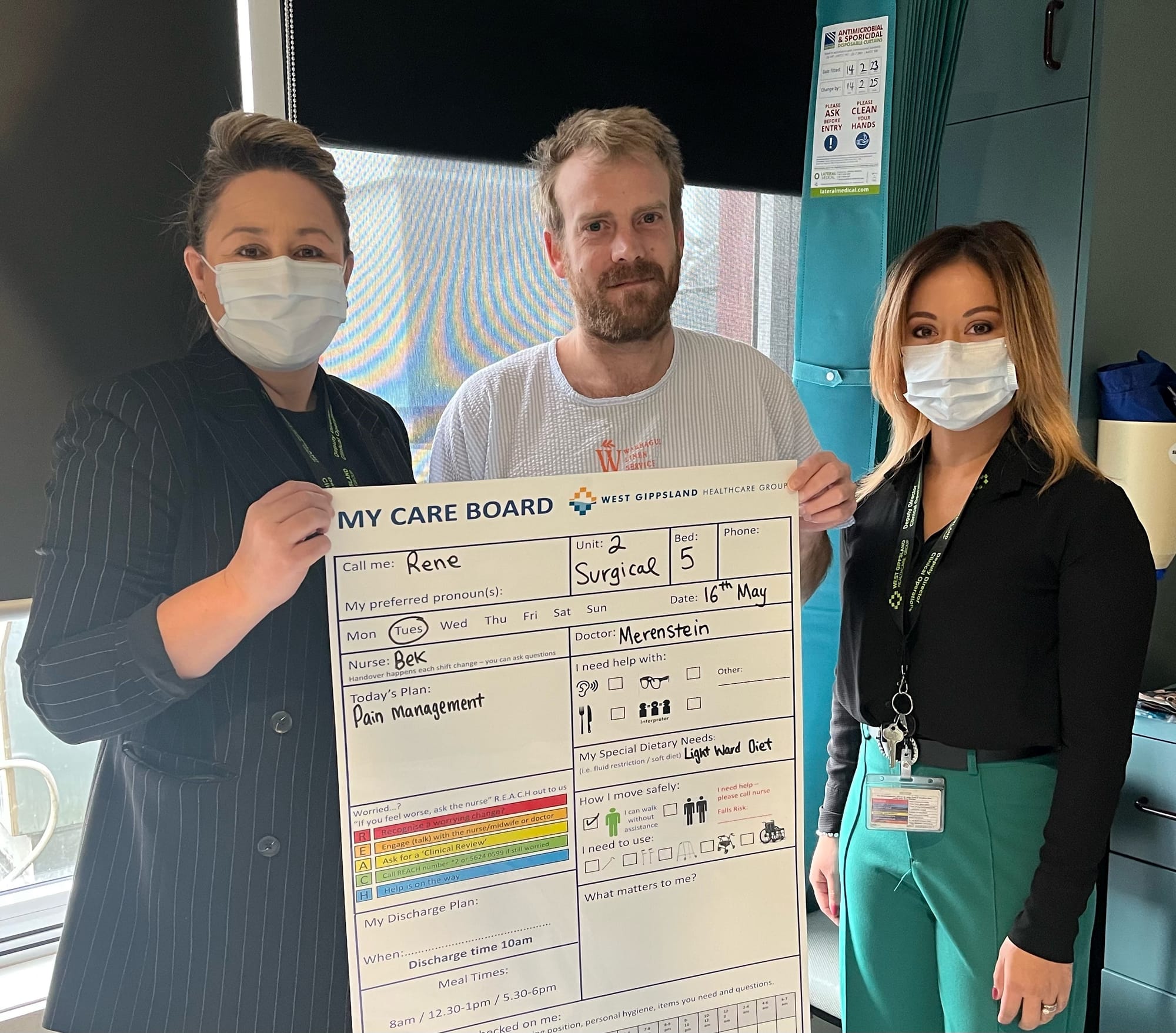 Care boards assist with communication