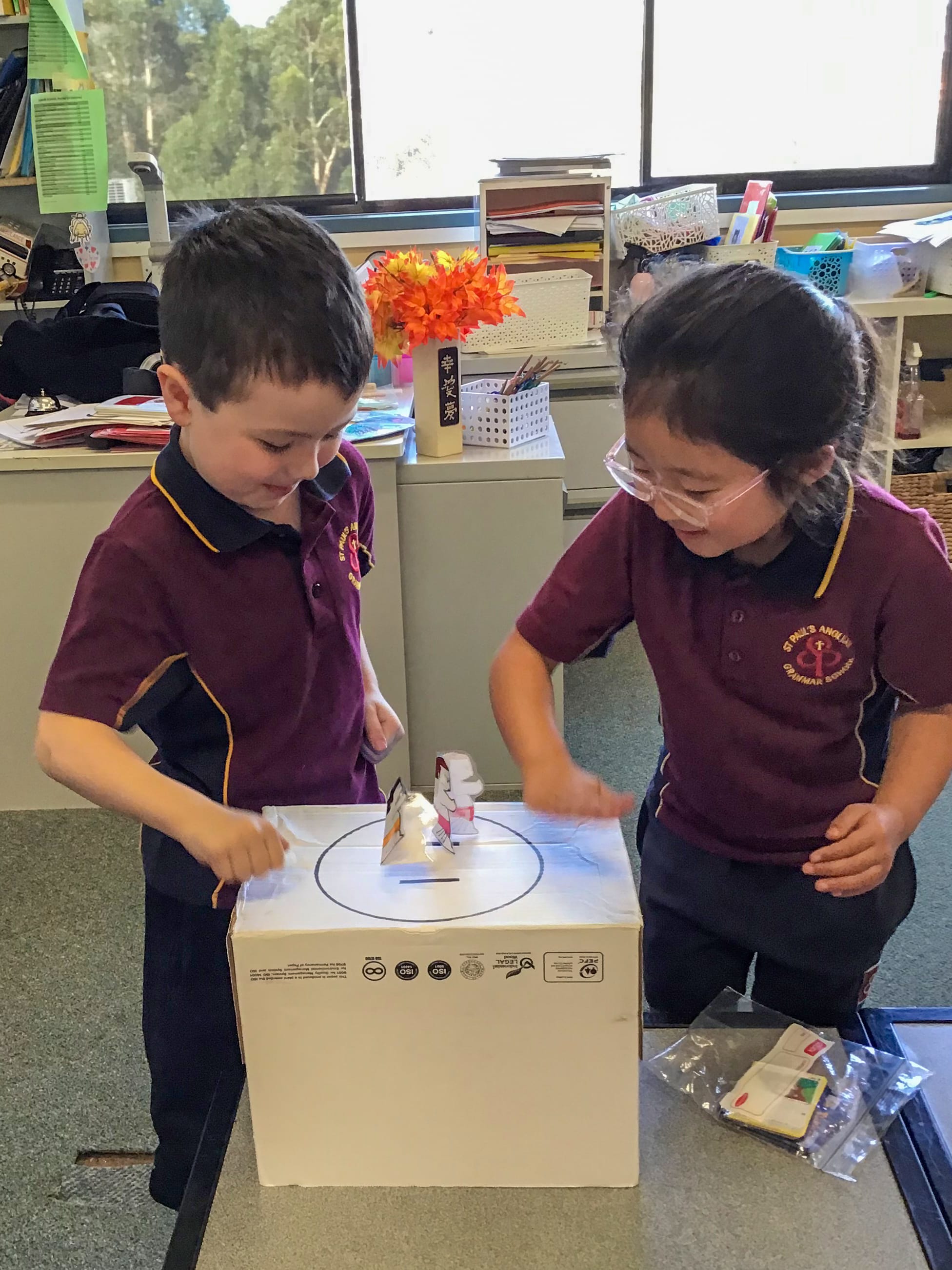 Students immersed in Japanese culture