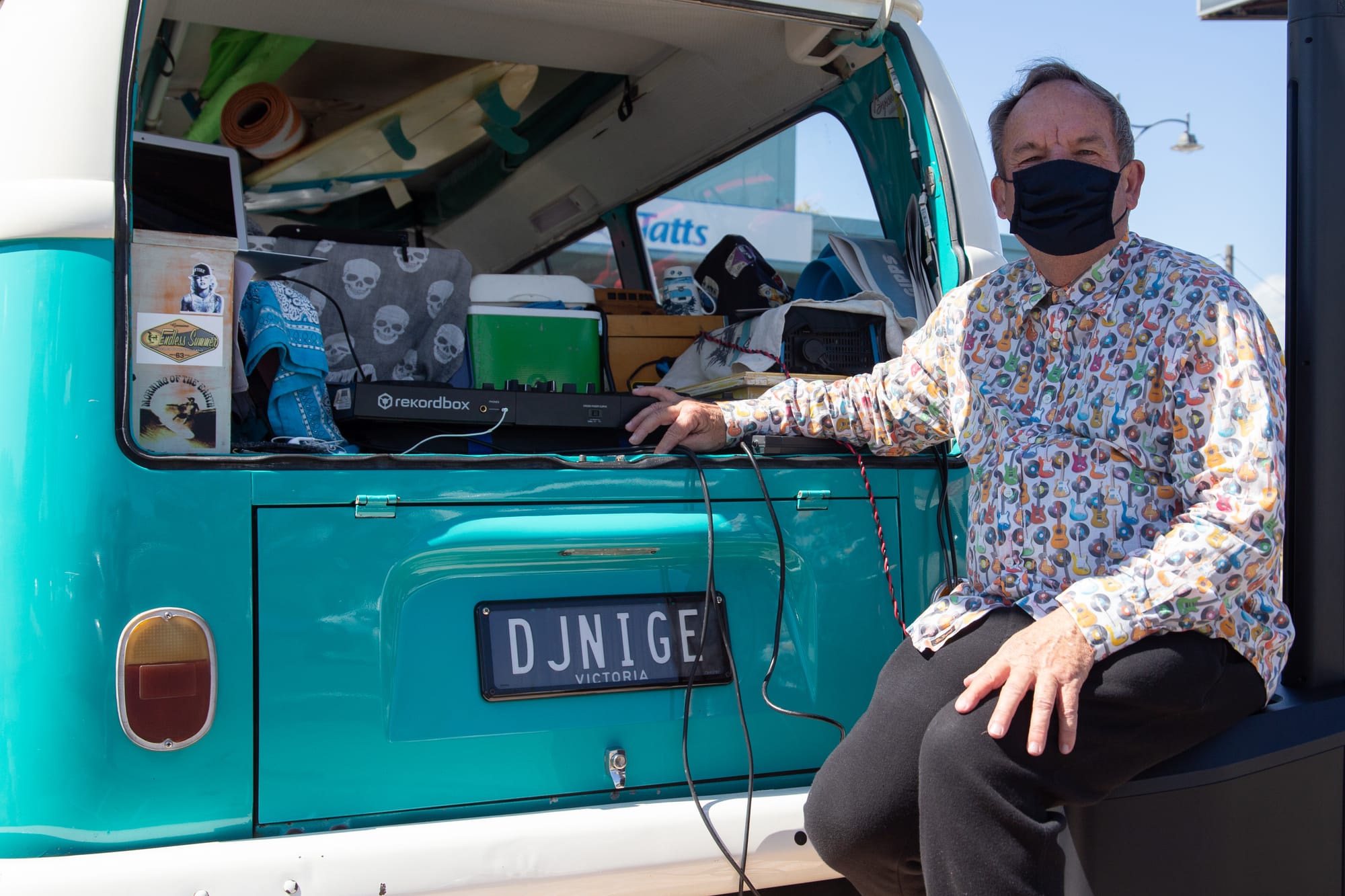 DJ Nige brings musical joy during lockdown