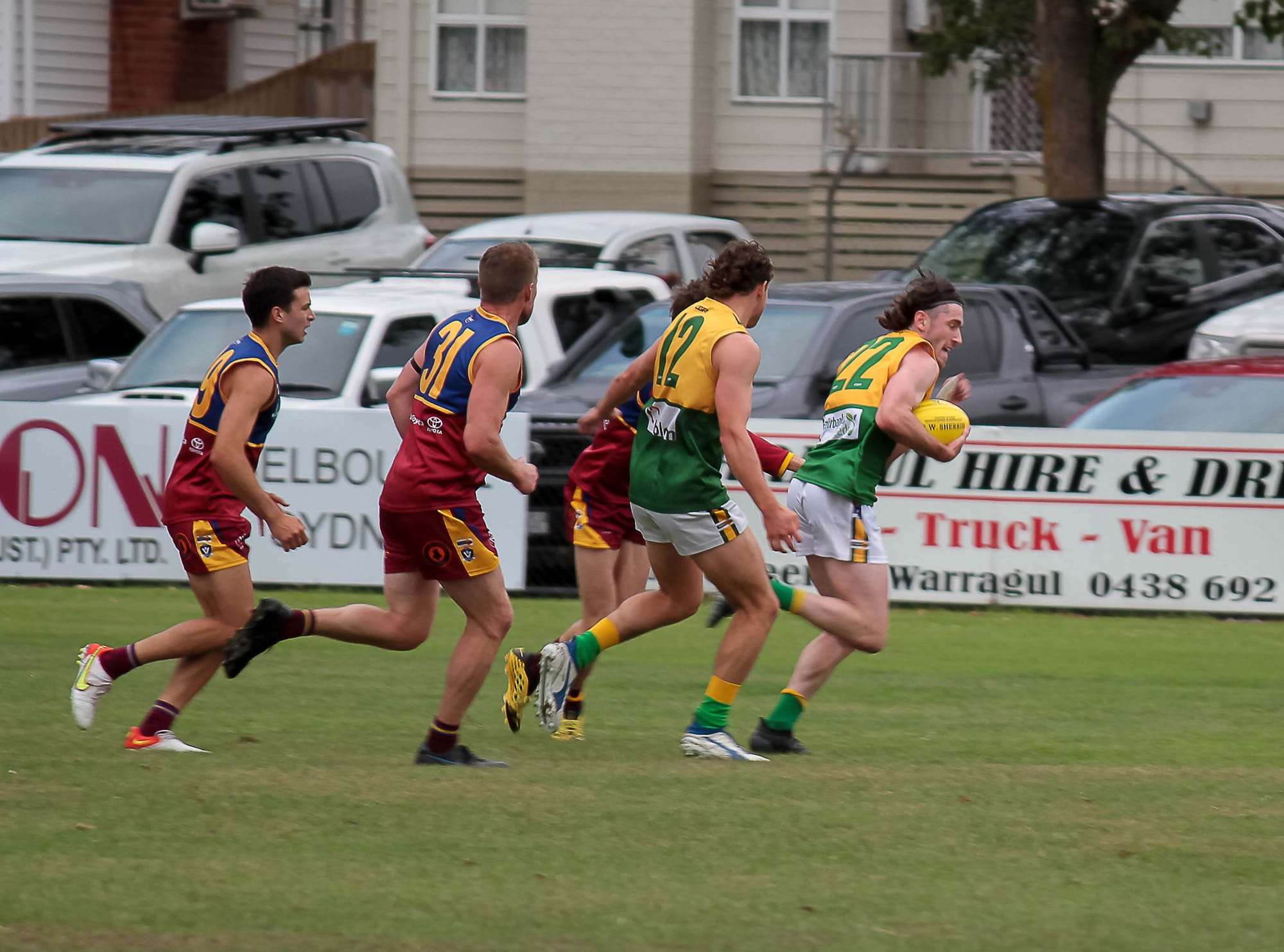Football Seniors Round 1 Dusties Vs. Garfield - 02.04.2022
